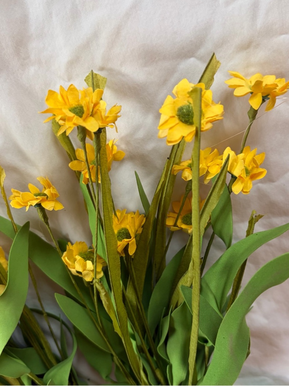 Lot of 12 (Twelve) Decorative Floral Stems - Coreopsis Flower - Home Accents - Picture 3 of 5